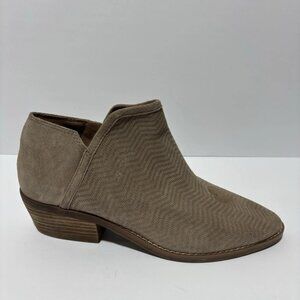 Lucky Brand Women’s Farel, Taupe Ankle Booties, Size 10 M
